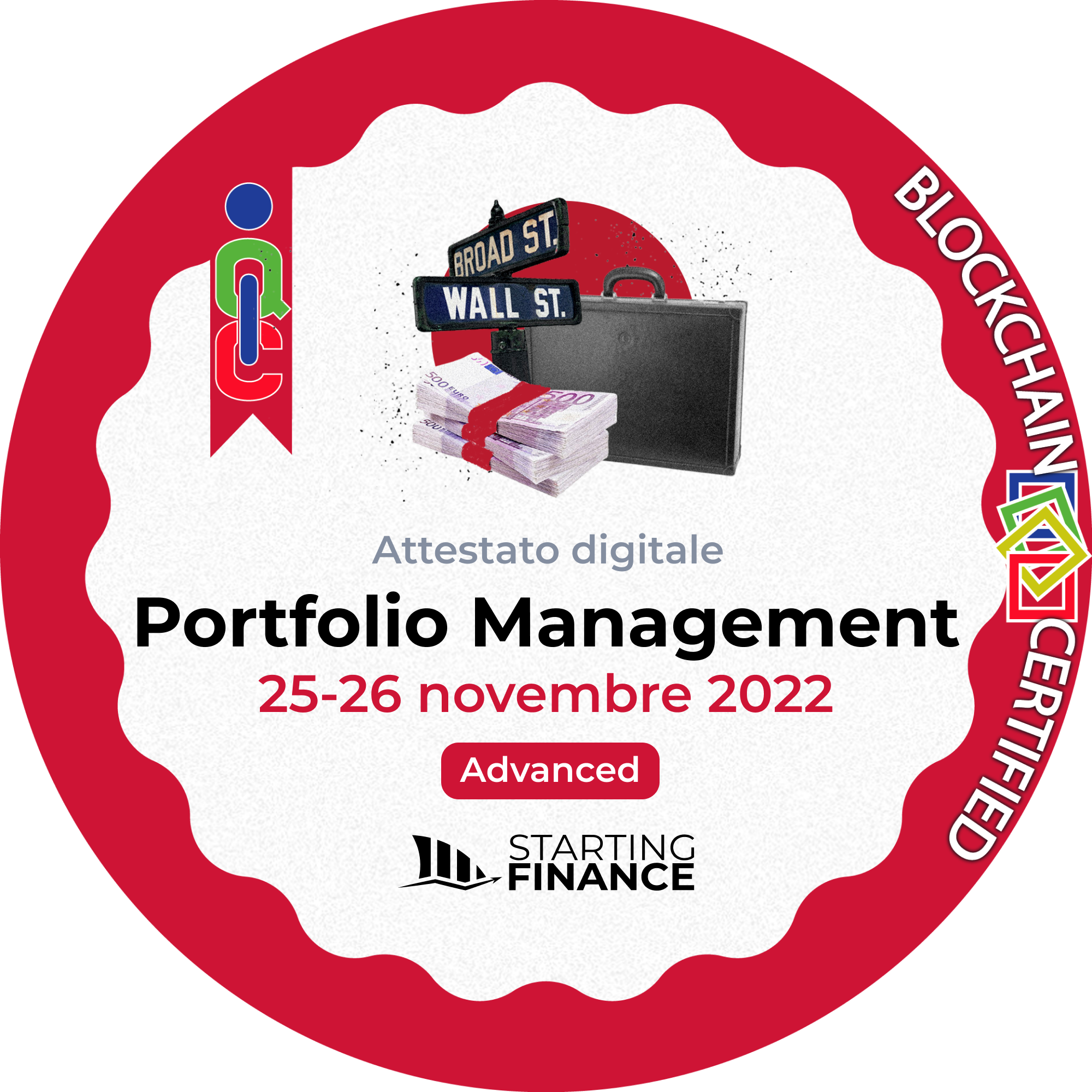 Masterclass Portfolio Management| Advanced | Streaming | 25-26 novembre 2022